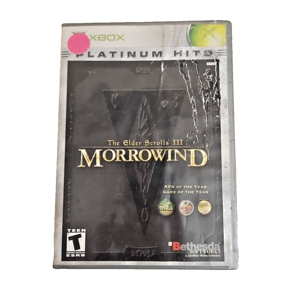 Elder Scrolls III Morrowind Platinum Hits Edition Xbox